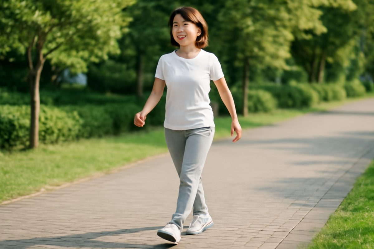 ひざにやさしく歩くには——着地の衝撃をやわらげる三つの工夫