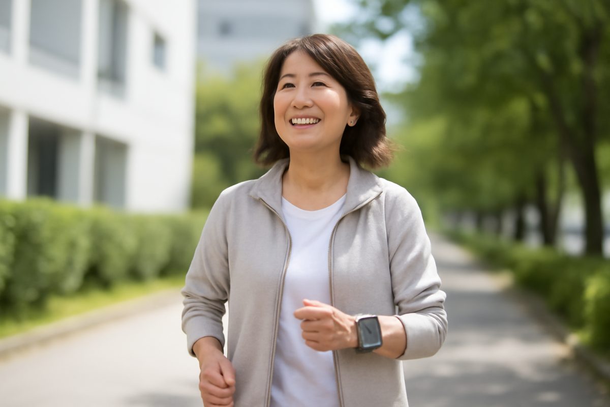 安静時の脈拍を整える。歩く習慣で心臓をゆっくり鍛える