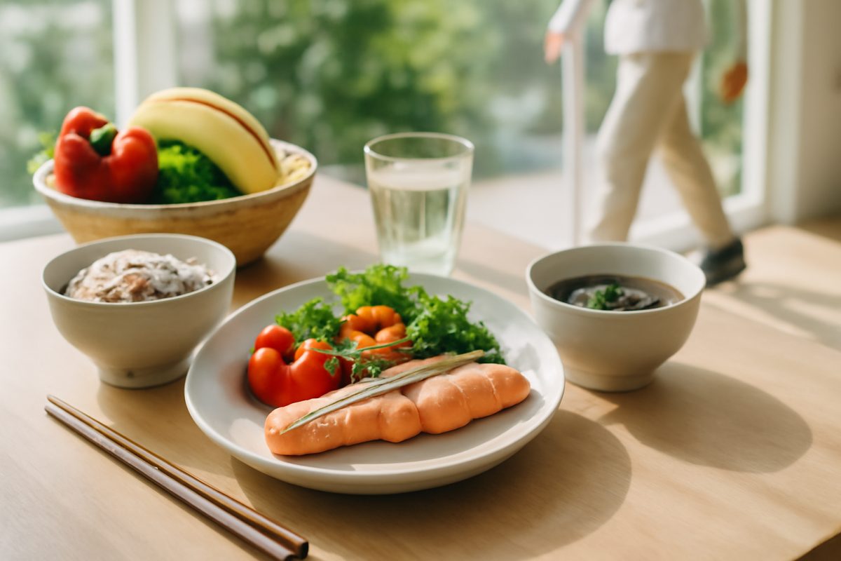 お腹のリズムを整える「食物繊維」と歩く習慣の相性