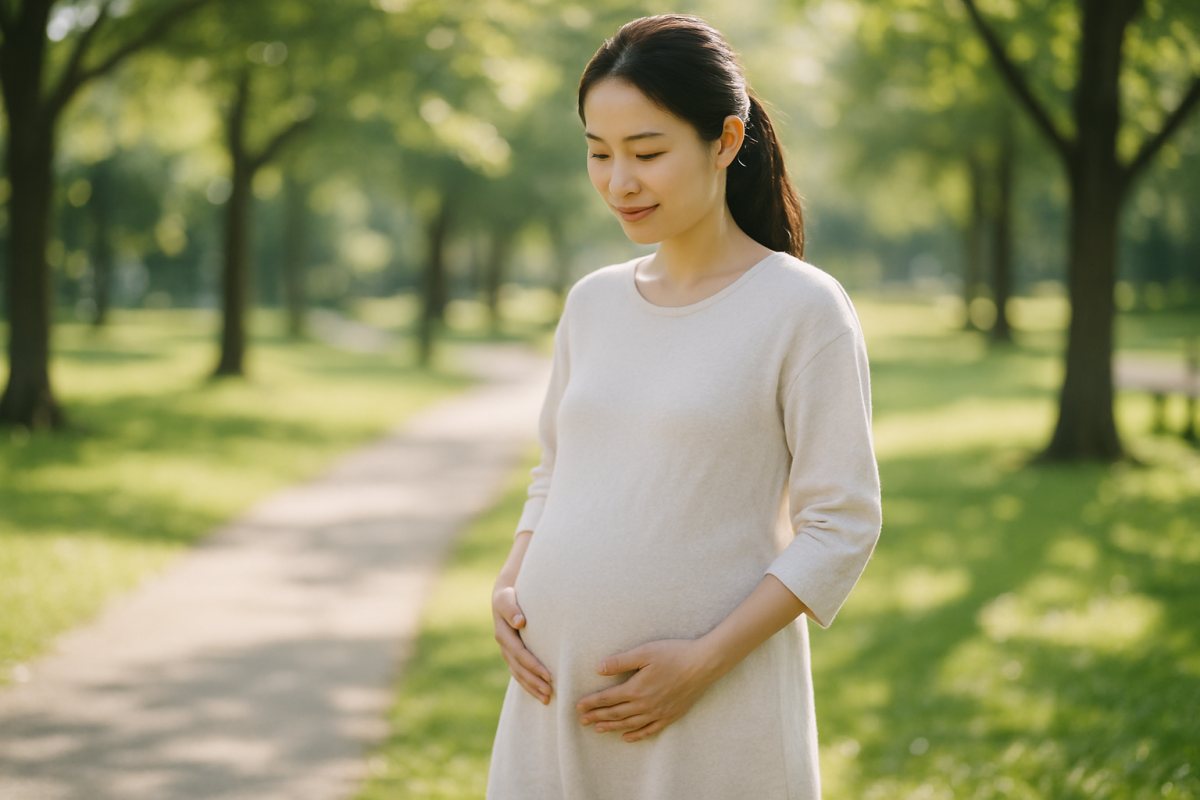 妊婦さんのウォーキング